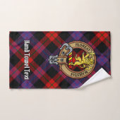 Clan Brown sur Tartan (Serviette à main)