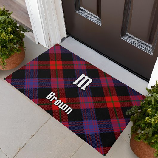 Clan Brown Tartan Deurmat