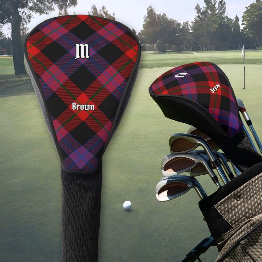 Clan Brown Tartan Golfheadcover