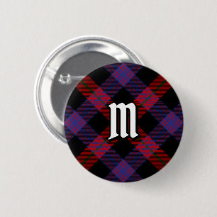 Clan Brown Tartan Ronde Button 5,7 Cm