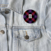 Clan Brown Tartan Ronde Button 5,7 Cm (In situ)