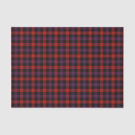Clan Brown Tartan Tissuepapier (Voorkant)