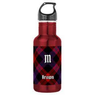 Clan Brown Tartan Waterfles