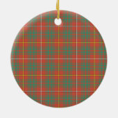Clan Bruce Ancient Tartan Keramisch Ornament (Achterkant)