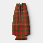 Clan Bruce Crest Badge & Tartan Flesjeskoeler (Achterkant)