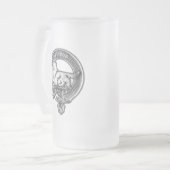 Clan Bruce Crest Matglas Bierpul (Voorkant links)