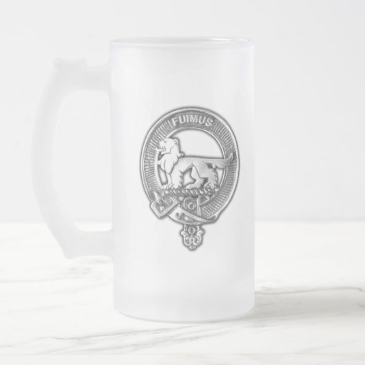 Clan Bruce Crest Matglas Bierpul (Links)