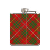 Clan Bruce Crest over Tartan Heupfles (Achterkant)