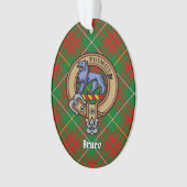 Clan Bruce Crest sur la chasse Tartan (devant)