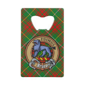 Clan Bruce Crest sur la chasse Tartan (Devant)