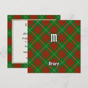 Clan Bruce Hunting Tartan Kaart