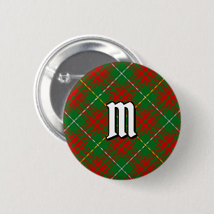 Clan Bruce Hunting Tartan Ronde Button 5,7 Cm