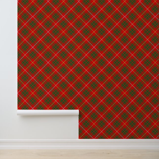 Clan Bruce Tartan Behang (Applicatie)