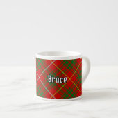 Clan Bruce Tartan Espresso Kop (Voorkant rechts)