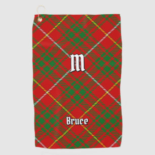 Clan Bruce Tartan Golfhanddoek
