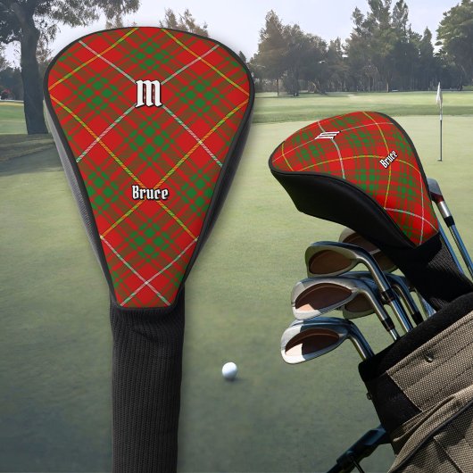 Clan Bruce-tartan Golfheadcover