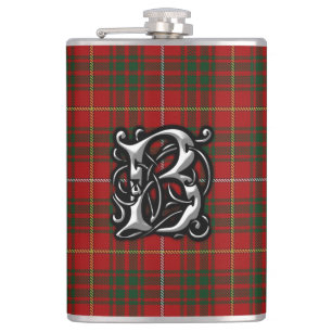 Clan Bruce Tartan Old Scotland Flask Heupfles