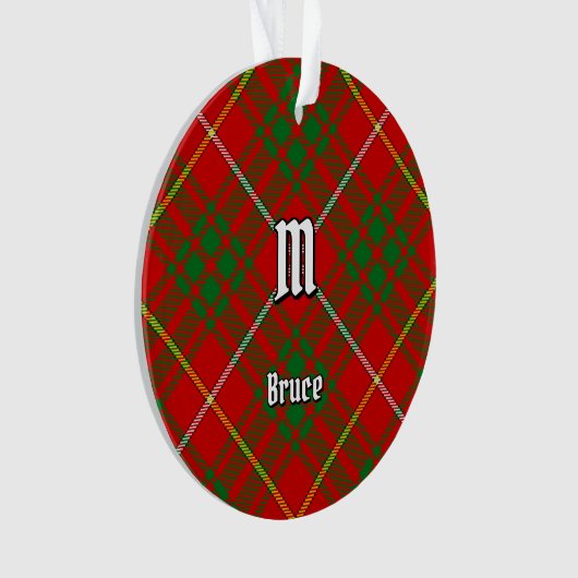 Clan Bruce Tartan Ornament (voorkant)