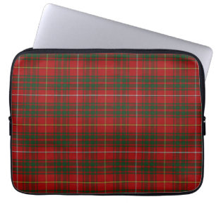 Clan Bruce Tartan Pset notebook Hoesje Laptop Sleeve