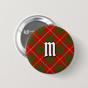 Clan Bruce Tartan Ronde Button 5,7 Cm