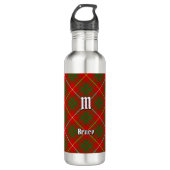 Clan Bruce Tartan Waterfles (Voorkant)
