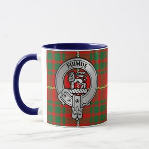 Clan Bruce Wapen & Tartan Mok