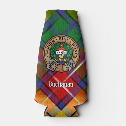 Clan Buchanan Crest Flesjeskoeler (Voorkant)