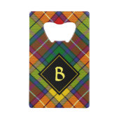 Clan Buchanan Crest sur Tartan (Devant)