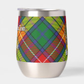 Clan Buchanan Crest sur Tartan (Droite)