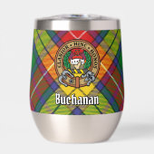 Clan Buchanan Crest sur Tartan (Avant)