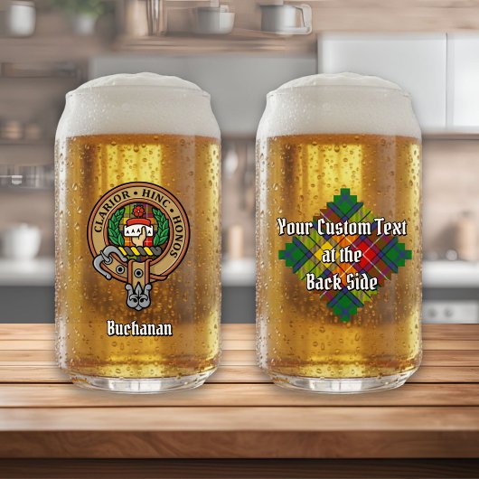 Clan Buchanan Crest sur Tartan