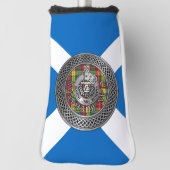 Clan Buchanan Crest & Tartan Knot Golfheadcover (Draai 90)