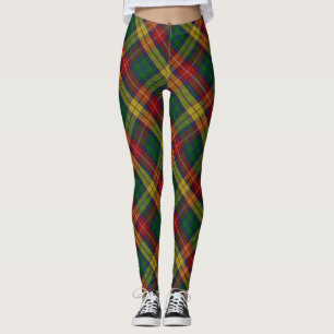Clan Buchanan Crest & Tartan Leggings