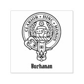 Clan Buchanan Crest Zelfinktende Stempel (Design)