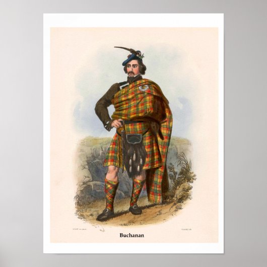 Clan Buchanan Poster (Voorkant)