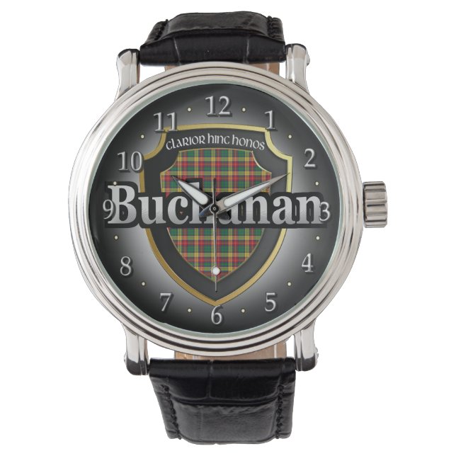Clan Buchanan Schotland viering horloge (Voorkant)