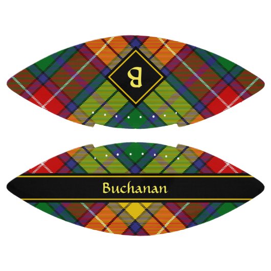 Clan Buchanan Tartan American Football (Panelen)