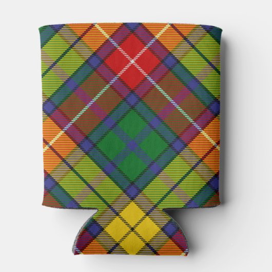 Clan Buchanan Tartan Blikjeskoeler (Achterkant)