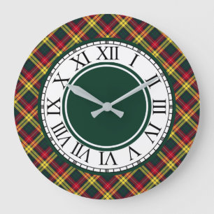 Clan Buchanan Tartan Border Grote Klok