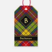 Clan Buchanan Tartan Cadeaulabel (Voorkant)