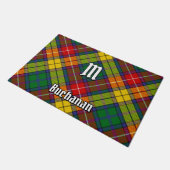 Clan Buchanan Tartan Deurmat (Schuin)