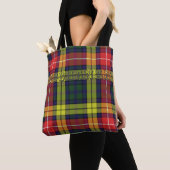 Clan Buchanan Tartan Draagtas (Dichtbij)