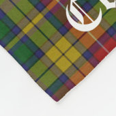 Clan Buchanan Tartan Fleece Blanket Deken (Hoek)