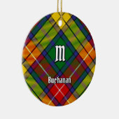 Clan Buchanan Tartan Keramisch Ornament (Rechts)