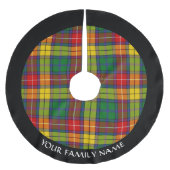 Clan Buchanan Tartan Kerstboom Rok (Voorkant)