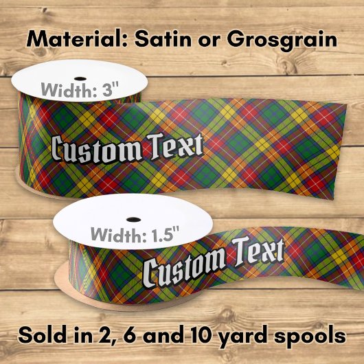 Clan Buchanan Tartan Lint