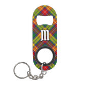 Clan Buchanan Tartan Mini Flessenopener (Voorkant)