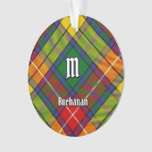Clan Buchanan Tartan Ornament (voorkant)