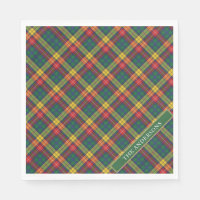 Clan Buchanan Tartan Pset personaliseren