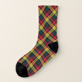 Clan Buchanan Tartan Rouge, jaune et vert Plaid (Gauche - extérieur)